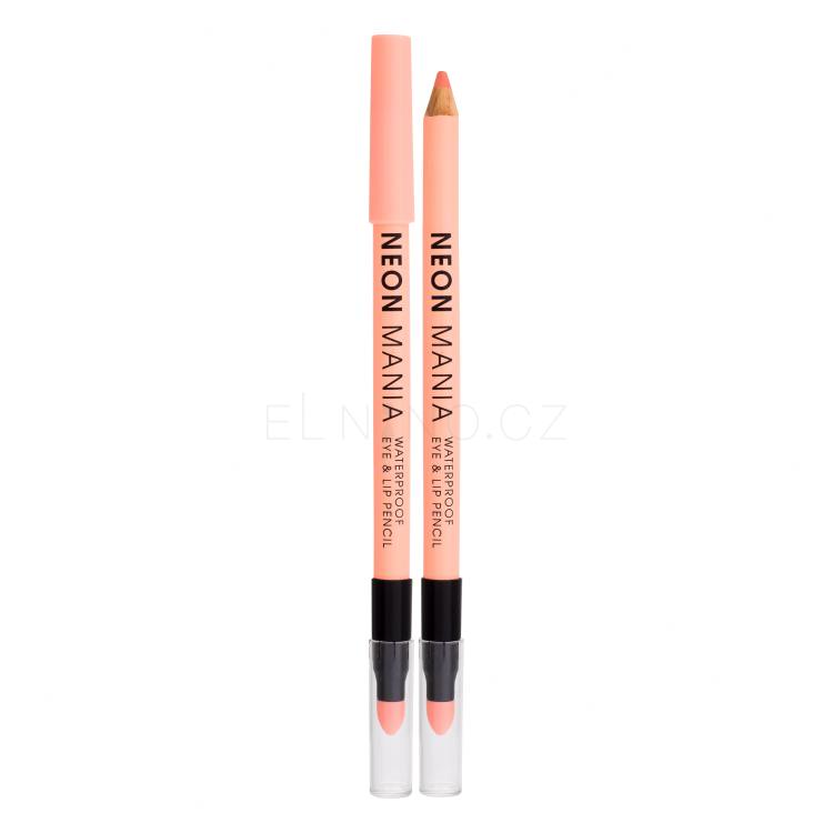 Dermacol Neon Mania Waterproof Eye &amp; Lip Pencil Tužka na oči pro ženy 1,1 g Odstín 2