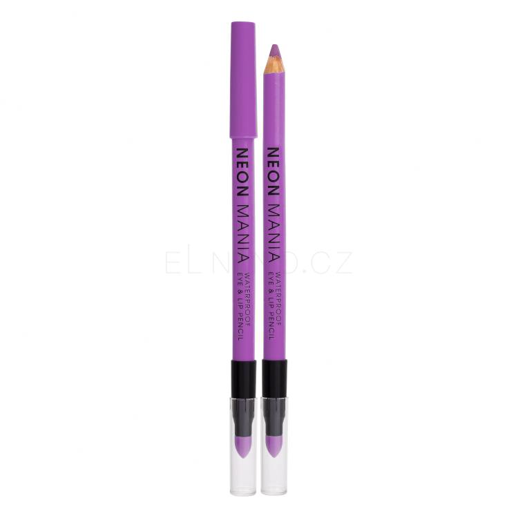 Dermacol Neon Mania Waterproof Eye &amp; Lip Pencil Tužka na oči pro ženy 1,1 g Odstín 3