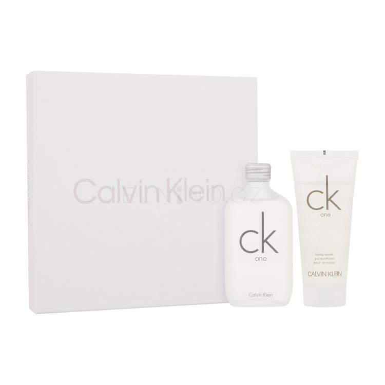 Calvin Klein CK One SET1 Dárková kazeta toaletní voda 100 ml + sprchový gel 100 ml