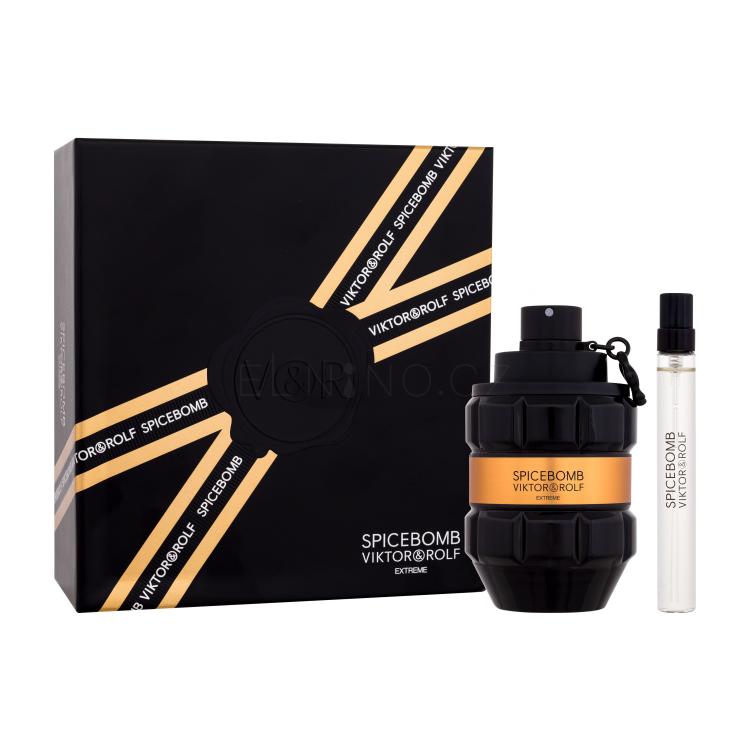 Viktor &amp; Rolf Spicebomb Extreme Dárková kazeta parfémovaná voda 90 ml + parfémovaná voda 10 ml