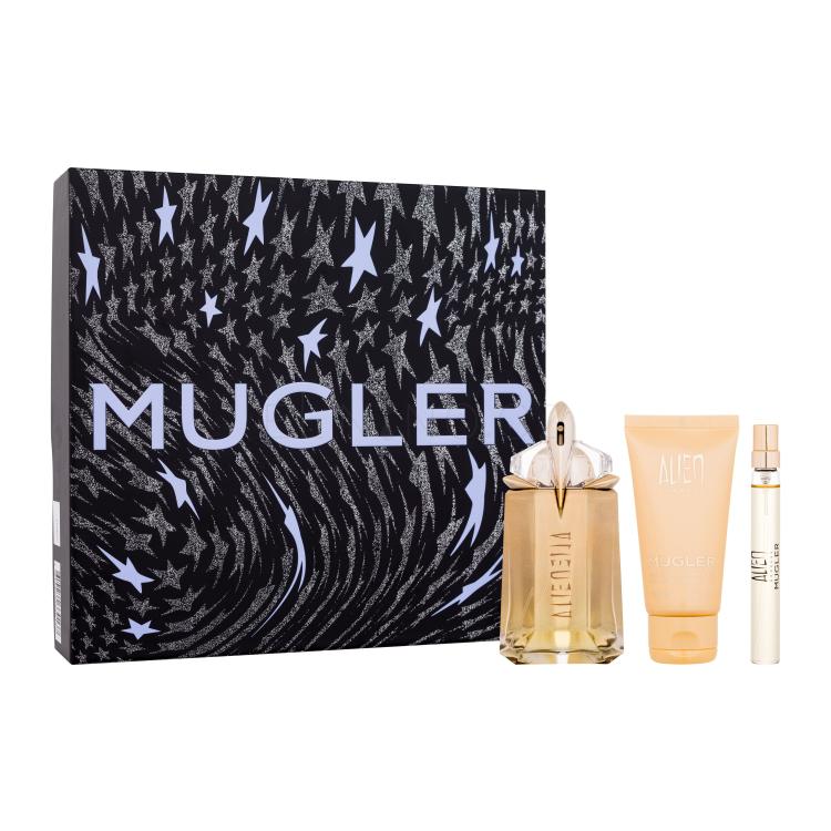 Mugler Alien Goddess SET1 Dárková kazeta parfémovaná voda 60 ml + parfémovaná voda 10 ml + tělové mléko 50 ml