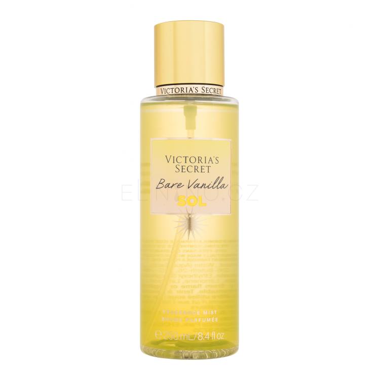 Victoria´s Secret Bare Vanilla Sol Tělový sprej pro ženy 250 ml