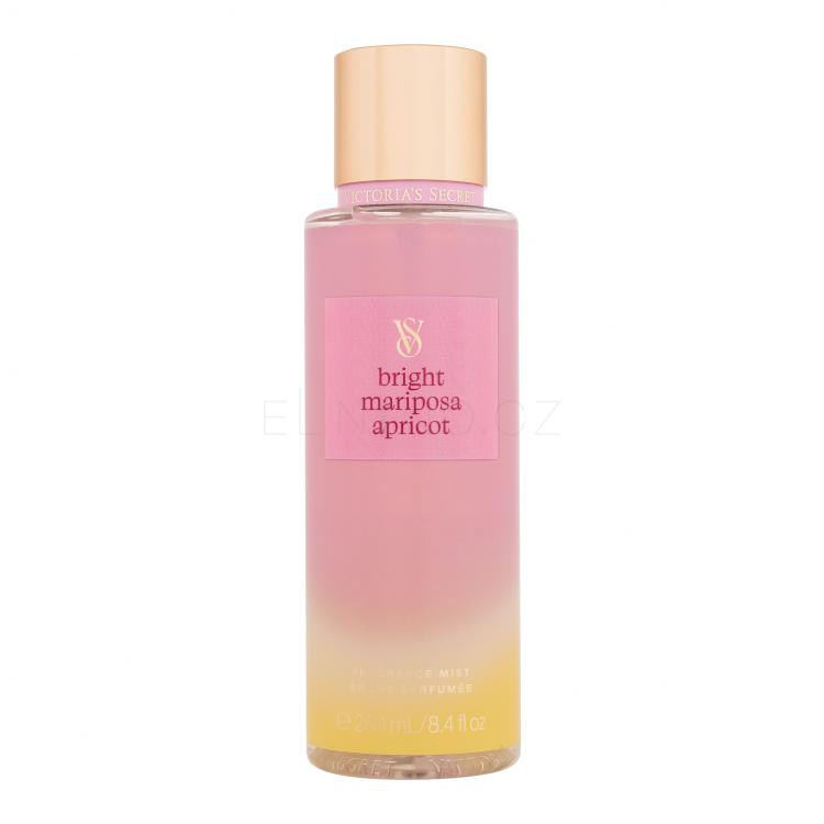 Victoria´s Secret Bright Mariposa Apricot Tělový sprej pro ženy 250 ml
