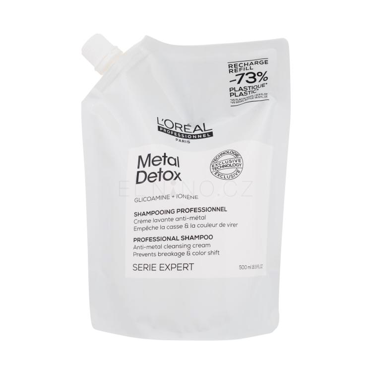L&#039;Oréal Professionnel Metal Detox Professional Shampoo Šampon pro ženy Náplň 500 ml