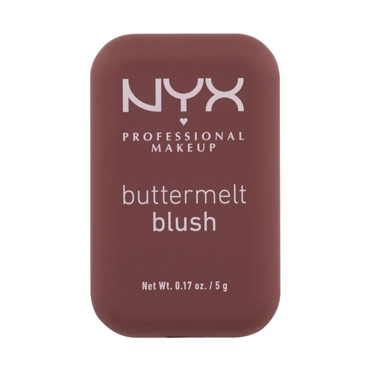 NYX Professional Makeup Buttermelt Blush Tvářenka pro ženy 5 g Odstín 10 Back And Butta