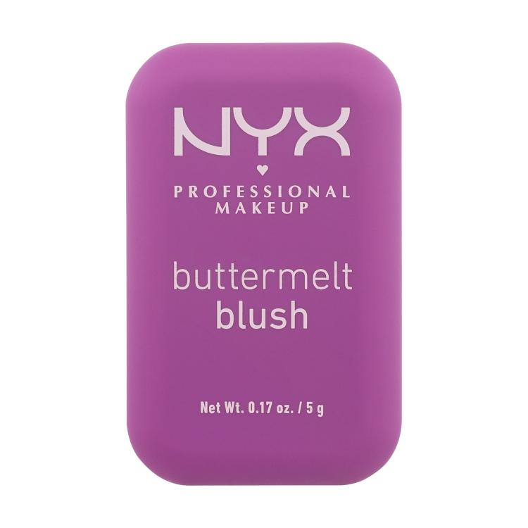 NYX Professional Makeup Buttermelt Blush Tvářenka pro ženy 5 g Odstín 12 All The Butta