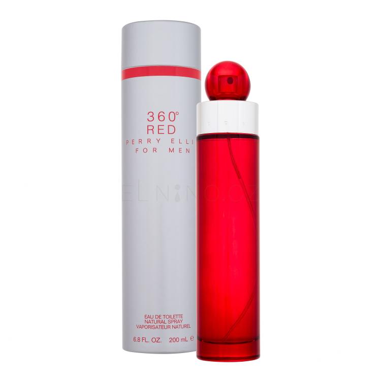 Perry Ellis 360° Red Toaletní voda pro muže 200 ml
