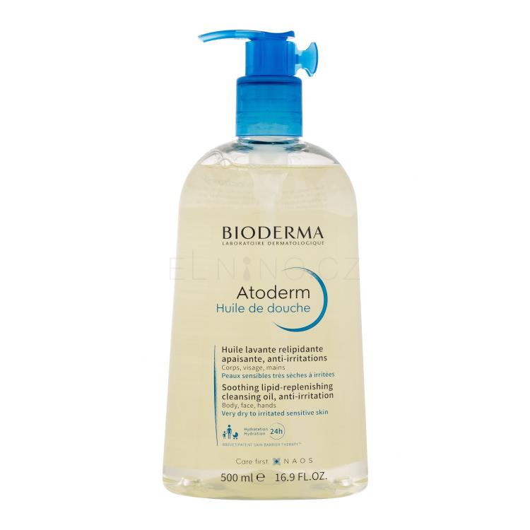 BIODERMA Atoderm Soothing Lipid-Replenishing Cleansing Oil Sprchový olej 500 ml