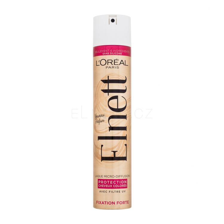 L'Oréal Paris Elnett Micro-Diffusion Hairspray Protection Colored Hair Lak na vlasy pro ženy 300 ml