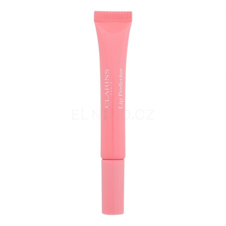 Clarins Lip Perfector Lesk na rty pro ženy 12 ml Odstín 01 Rose Shimmer