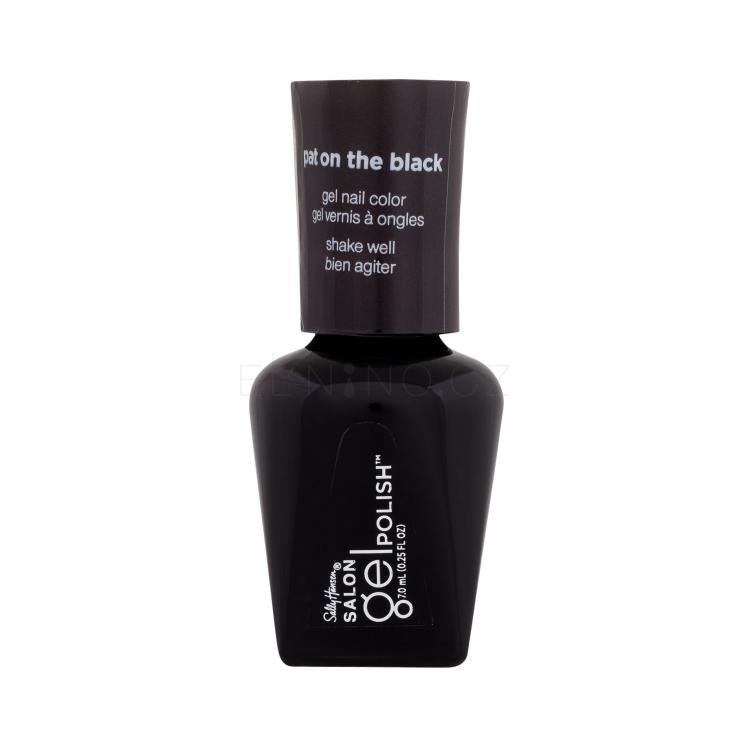 Sally Hansen Salon Gel Polish Gel Nail Color Lak na nehty pro ženy 7 ml Odstín 260 Pat On The Black