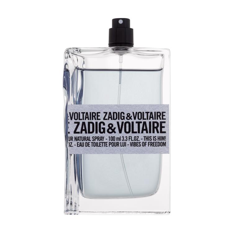 Zadig &amp; Voltaire This is Him! Vibes of Freedom Toaletní voda pro muže 100 ml tester