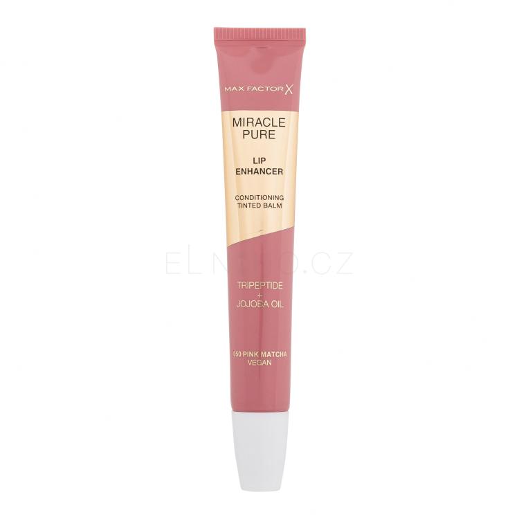 Max Factor Miracle Pure Lip Enhancer Balzám na rty pro ženy 12 ml Odstín 050 Pink Matcha