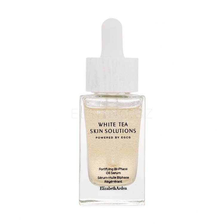Elizabeth Arden White Tea Skin Solutions Fortifying Bi-Phase Oil Serum Pleťové sérum pro ženy 30 ml