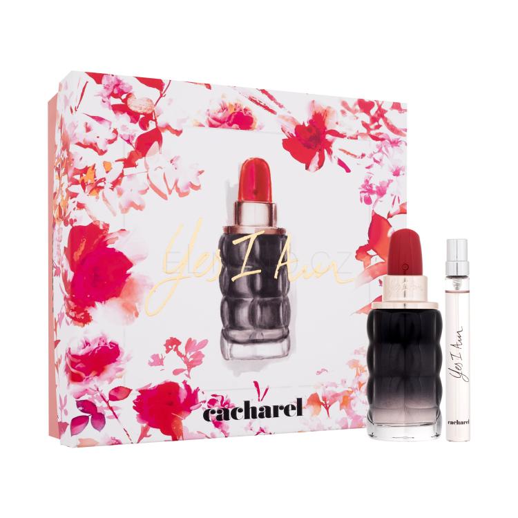 Cacharel Yes I Am SET3 Dárková kazeta parfémovaná voda 50 ml + parfémovaná voda 10 ml