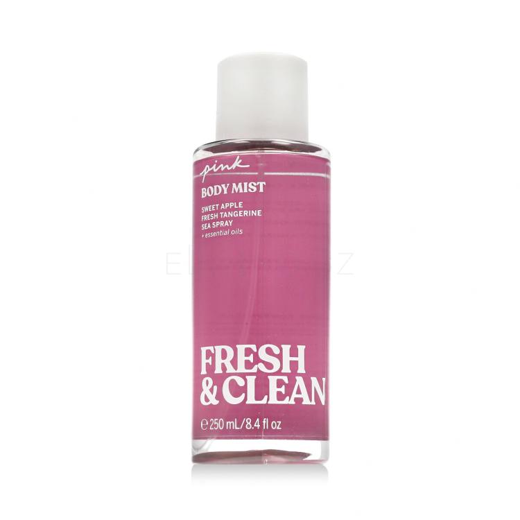 Pink Fresh &amp; Clean Tělový sprej pro ženy 250 ml