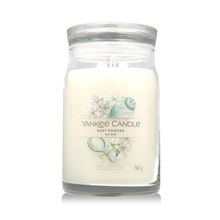 Yankee Candle Signature Baby Powder Vonná svíčka 567 g