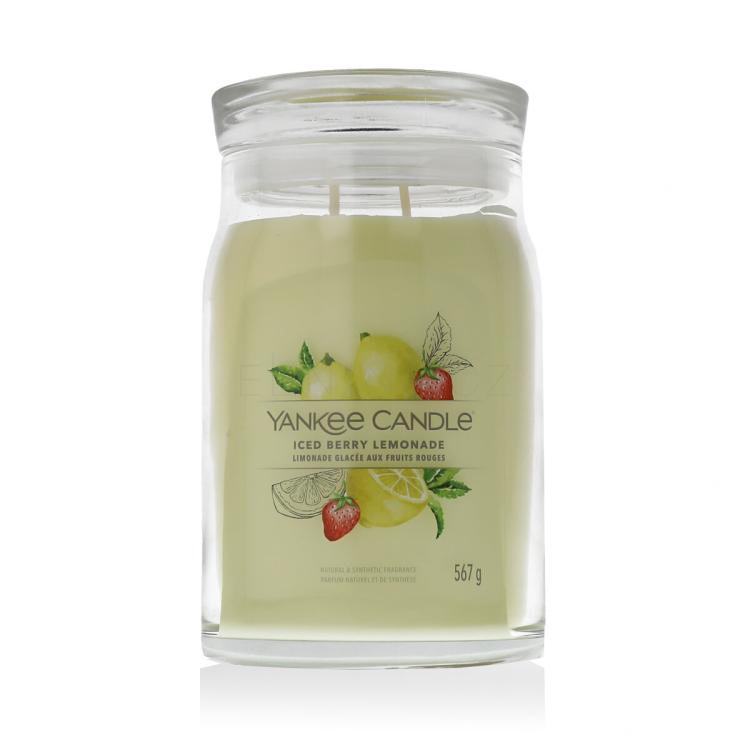Yankee Candle Signature Iced Berry Lemonade Vonná svíčka 567 g