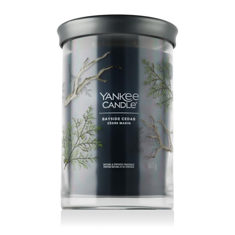 Yankee Candle Signature Bayside Cedar Tumbler Vonná svíčka 567 g