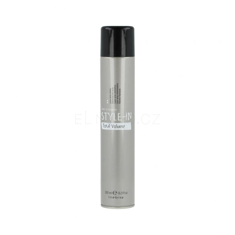 Inebrya Style-In Ice Cream Total Volume Spray Lak na vlasy 500 ml