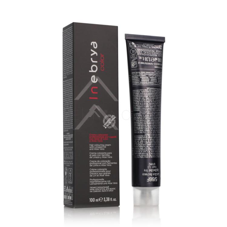 Inebrya Color Barva na vlasy 100 ml Odstín 5/66F Light Chestnut Fire Red