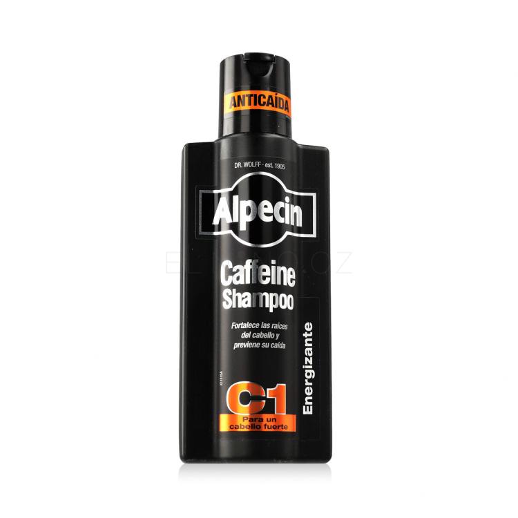 Alpecin Coffein Shampoo C1 Black Edition Šampon pro muže 375 ml
