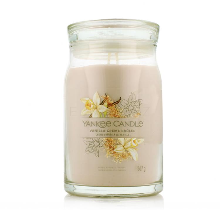 Yankee Candle Signature Vanilla Crème Brûlée Vonná svíčka 567 g