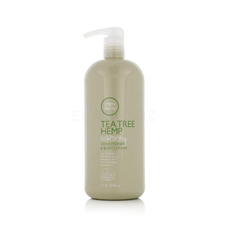 Paul Mitchell TEA TREE Hemp Restoring Conditioner &amp; Body Lotion Kondicionér 1000 ml