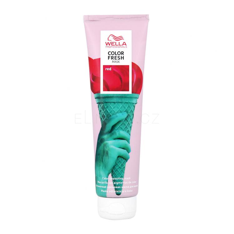 Wella Professionals Color Fresh Mask Barva na vlasy pro ženy 150 ml Odstín Red