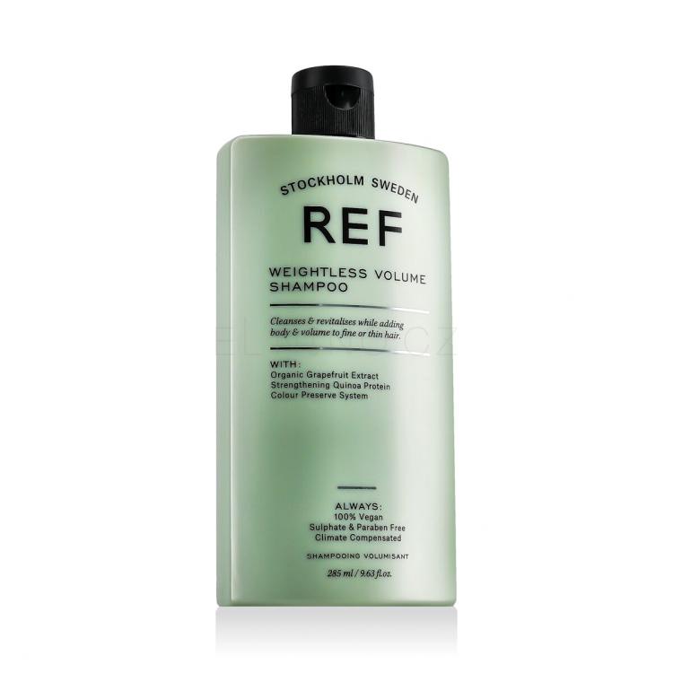 REF Weightless Volume Shampoo Šampon 285 ml