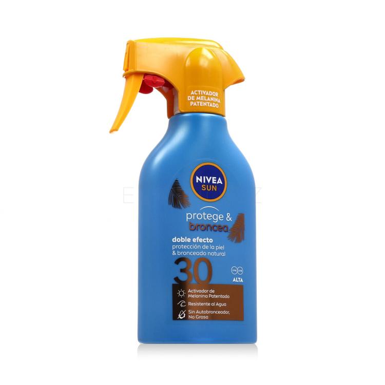 Nivea Sun Protect &amp; Bronze Dual Effect SPF30 Opalovací přípravek na tělo 200 ml