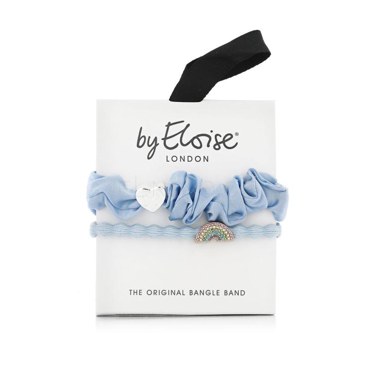 By Eloise London Bangle Set Blue Skies Gumička na vlasy pro ženy 1 ks