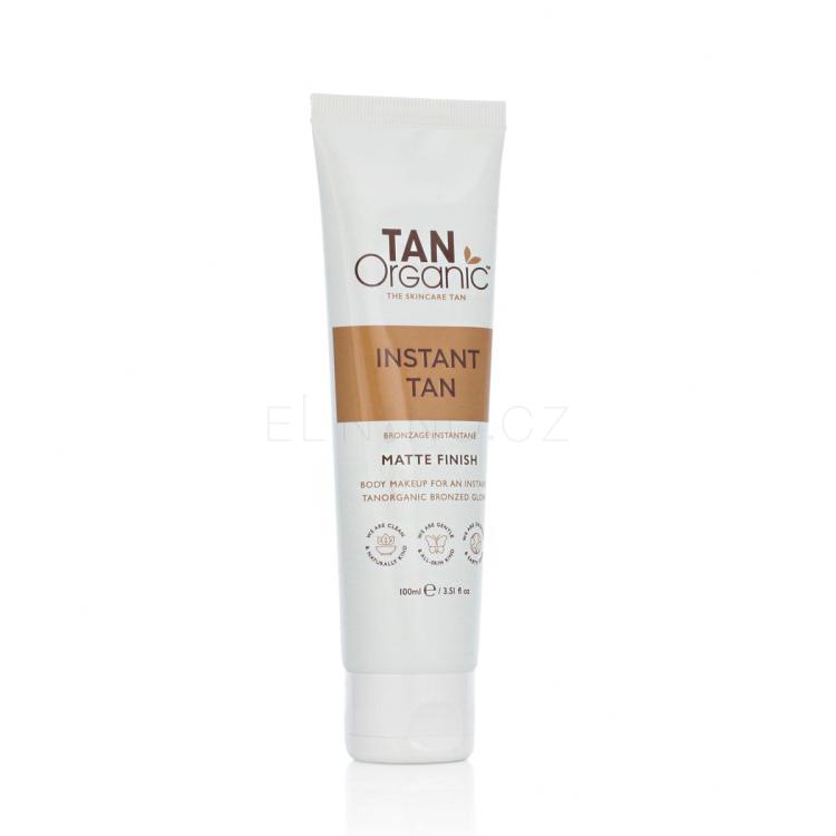 TanOrganic Instant Tan Matte Finish Samoopalovací přípravek 100 ml