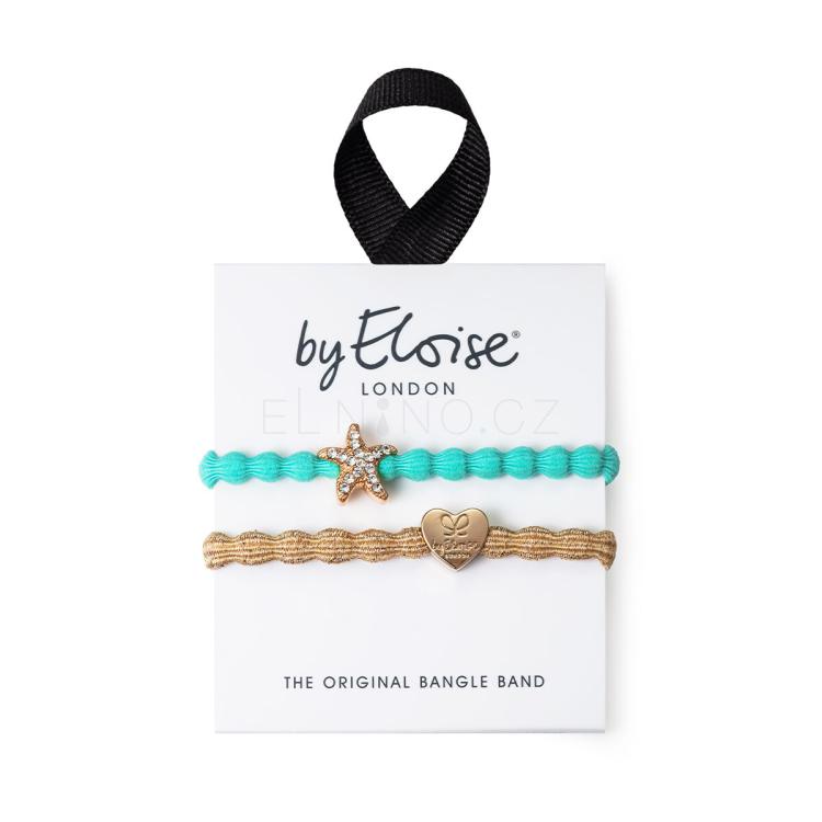 By Eloise London Set Take Me to the Beach Gumička na vlasy pro ženy 1 ks