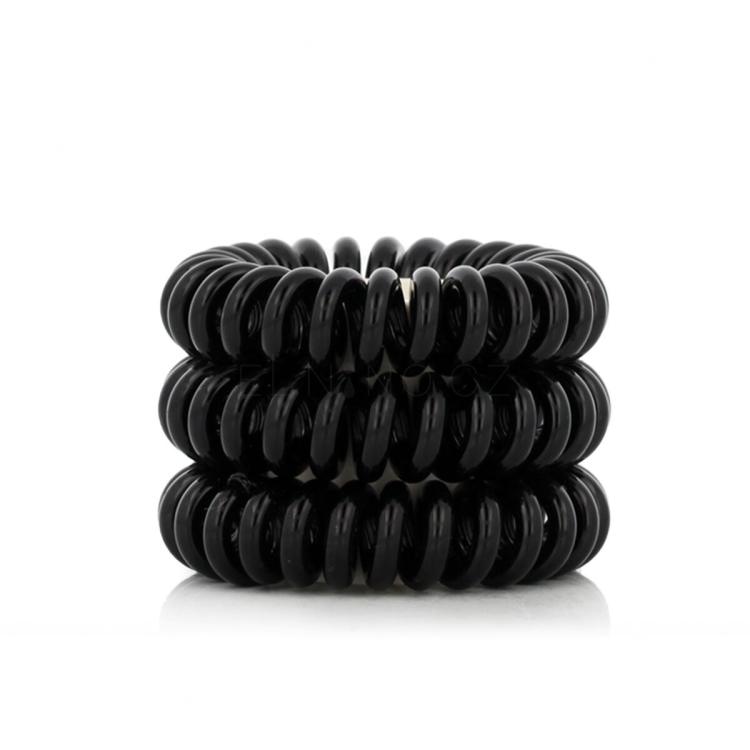 Invisibobble Power Performance Hair Spiral Gumička na vlasy pro ženy Odstín True Black - černá Set