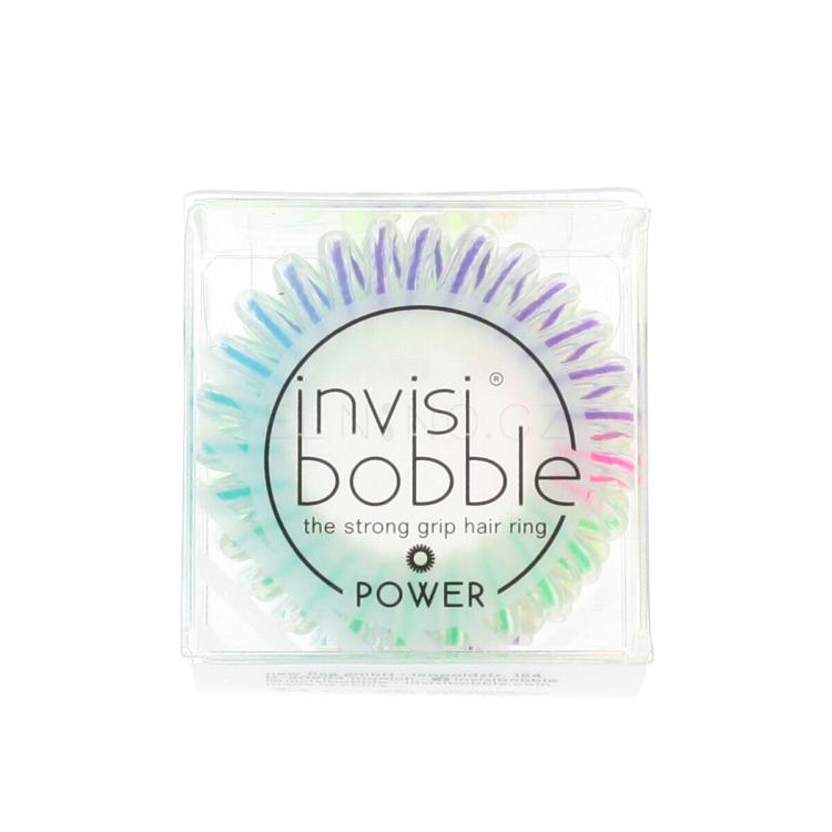 Invisibobble Power The Strong Grip Hair Ring Gumička na vlasy pro ženy Odstín Magic Rainbow - duhová Set