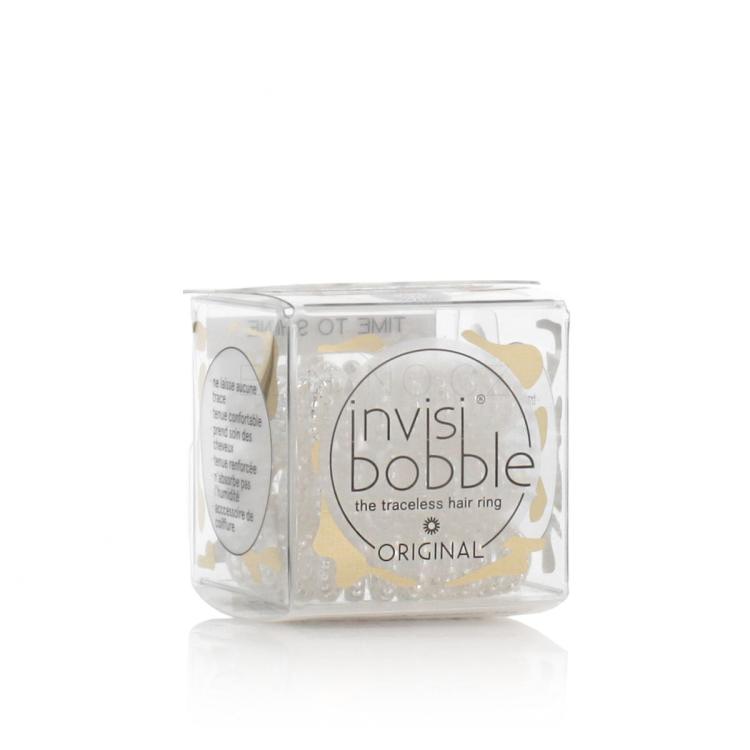 Invisibobble Original Gumička na vlasy pro ženy Odstín Mother of Chrome - stříbrná Set