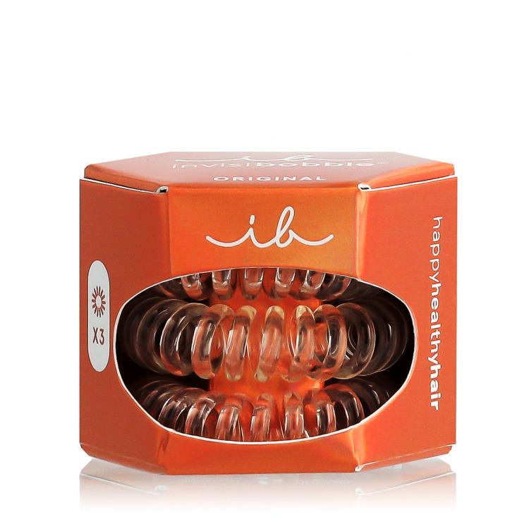 Invisibobble Premium Original Gumička na vlasy pro ženy Odstín Crystal Clear - průhledná Set