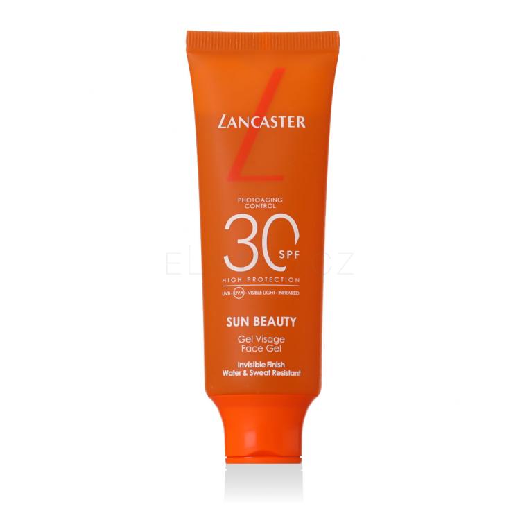 Lancaster Sun Beauty Invisible Face Gel SPF30 Opalovací přípravek na obličej 50 ml