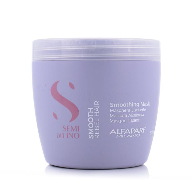 ALFAPARF MILANO Semi Di Lino Smooth Smoothing Mask Maska na vlasy pro ženy 500 ml