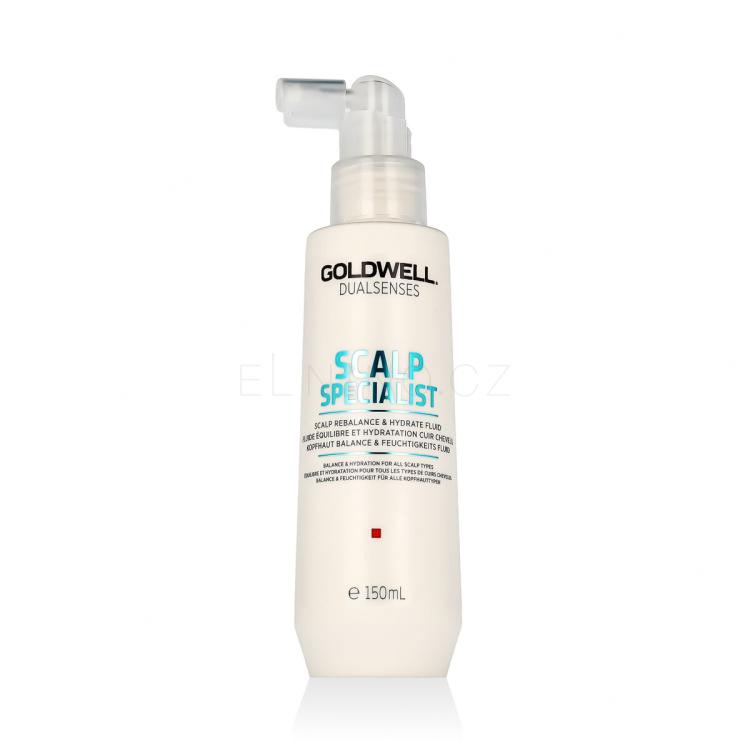 Goldwell Dualsenses Scalp Specialist Scalp Rebalance &amp; Hydrate Fluid Bezoplachová péče pro ženy 150 ml