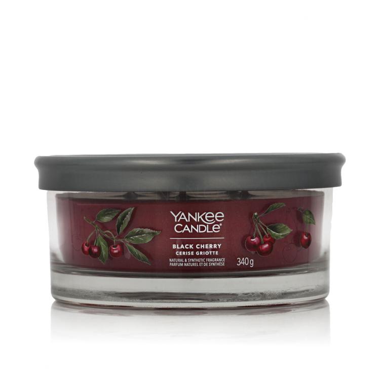 Yankee Candle Signature Black Cherry Vonná svíčka 340 g