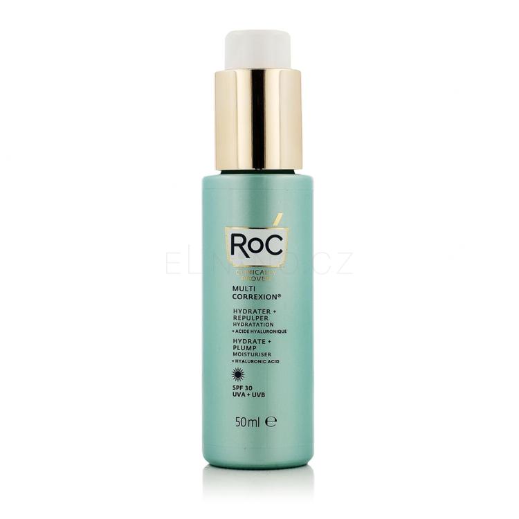 RoC Multi Correxion Hydrate + Plump Moisturiser SPF30 Denní pleťový krém pro ženy 50 ml