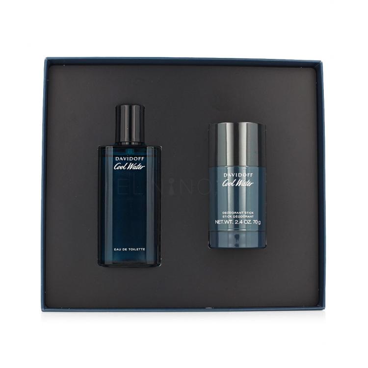 Davidoff Cool Water Dárková kazeta toaletní voda 75 ml + deostick 75 ml