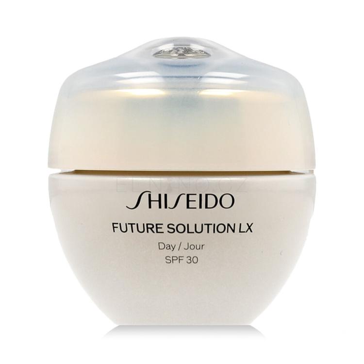 Shiseido Future Solution LX Total Protective Cream SPF30 Denní pleťový krém pro ženy 50 ml