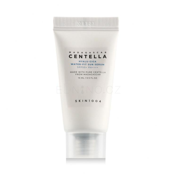 SKIN1004 Hyalu-Cica Water-Fit Sun Serum SPF50+ Opalovací přípravek na obličej pro ženy 15 ml