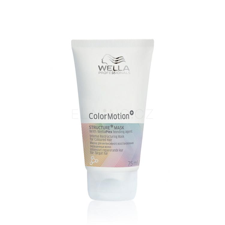 Wella Professionals ColorMotion+ Structure Mask Maska na vlasy pro ženy 75 ml