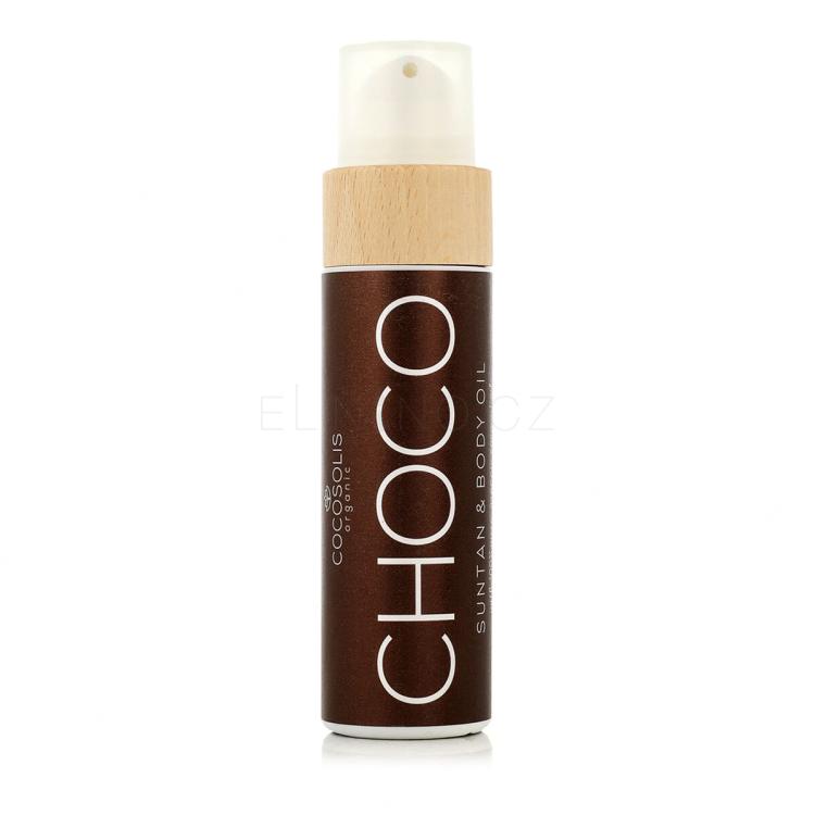COCOSOLIS Suntan &amp; Body Oil Choco Opalovací přípravek na tělo pro ženy 110 ml