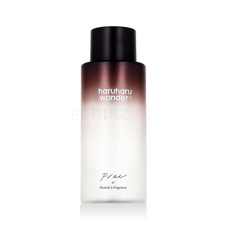 HaruHaru Wonder Black Rice Hyaluronic Toner Free of Alcohol &amp; Fragrance Pleťová voda a sprej 150 ml