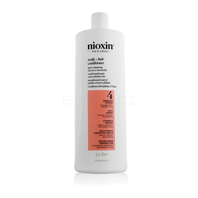 Nioxin System 4 Scalp + Hair Conditioner Kondicionér pro ženy 1000 ml